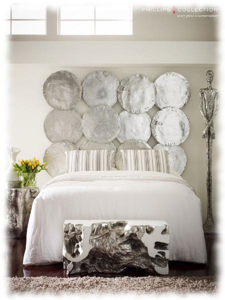 Cabecero y pies de troncos