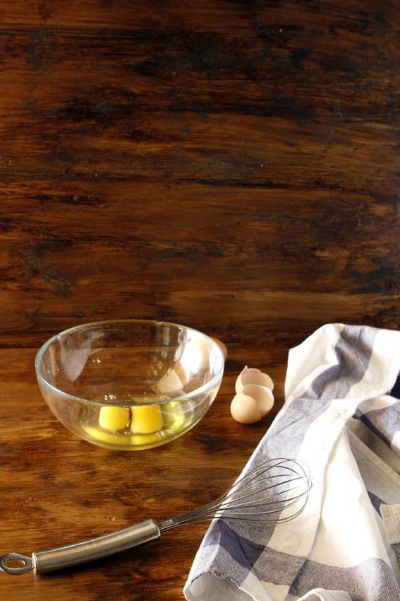 Tortilla de calabacín y tomates cherry 7