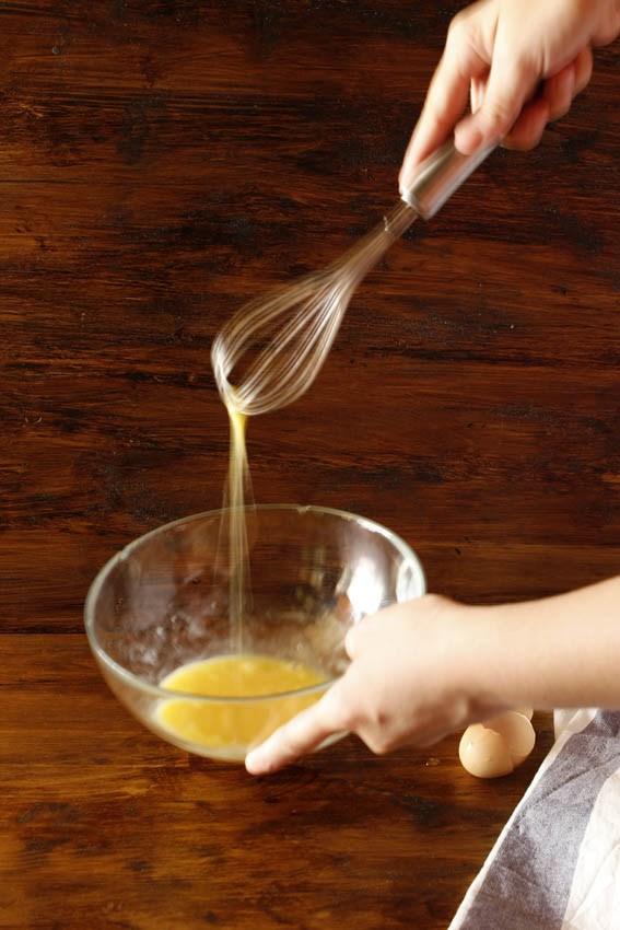 Tortilla de calabacín y tomates cherry 10