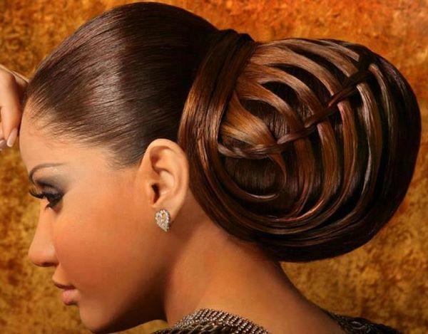 peinados para la noche