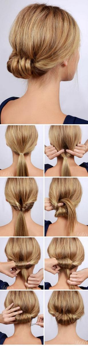 peinado para pelo corto facil