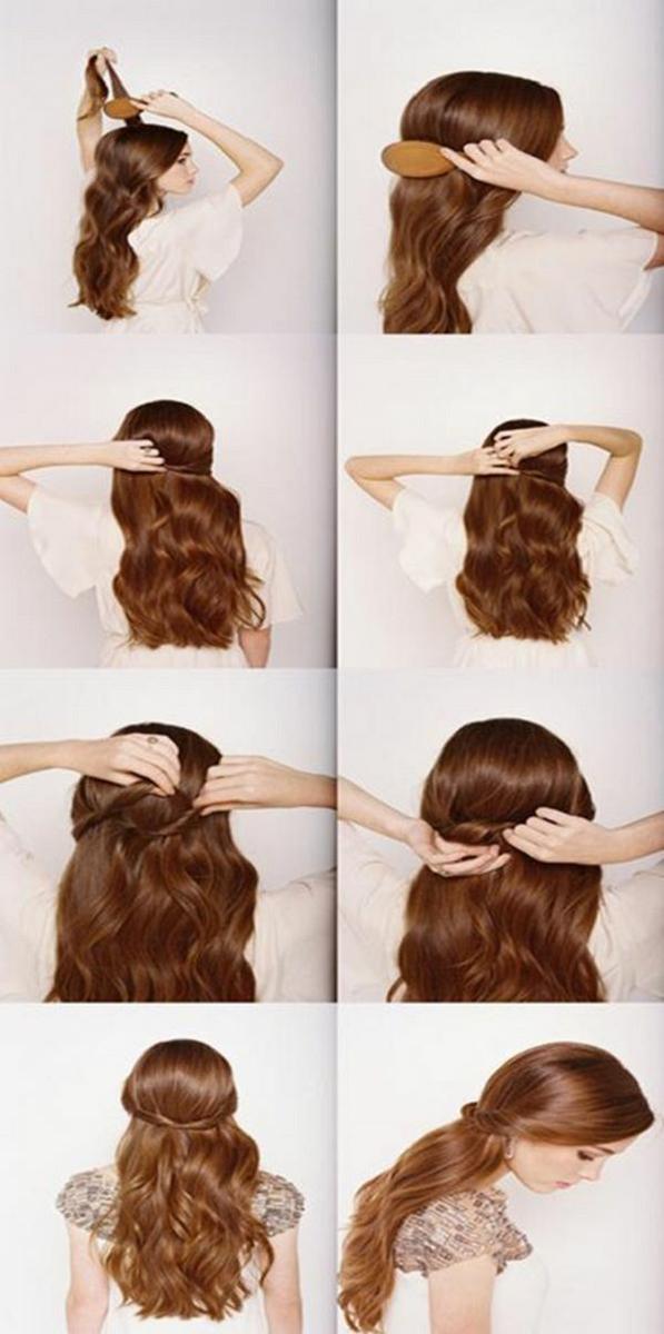 peinados sueltos faciles