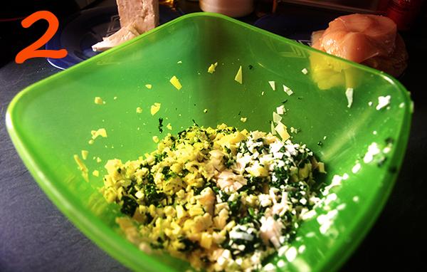 ingredientes picados