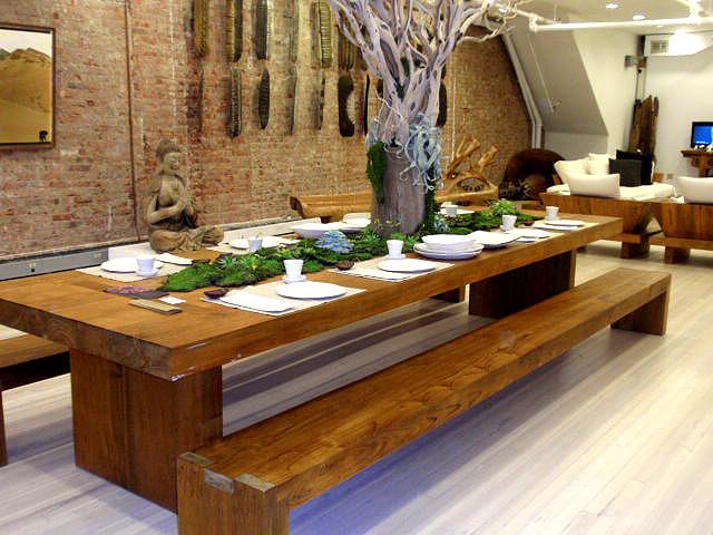Amazing Dining Room Design Reclaimed Wood Dining Table With Bench