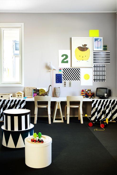 ideas espacio de estudio para niños