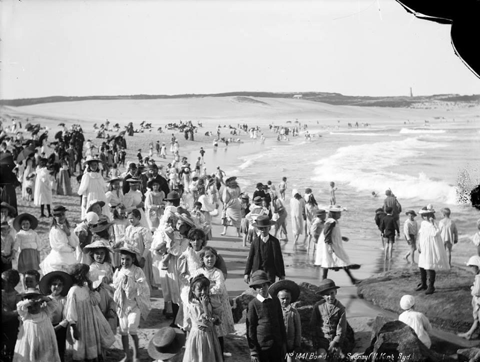 Una_playa_de_Australia_1900