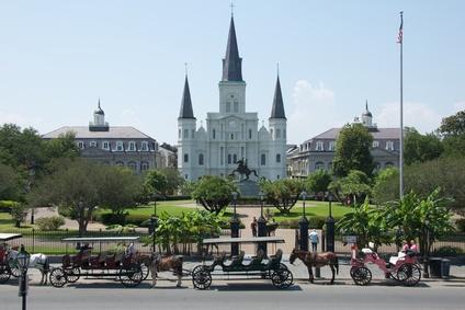 La Catedral de San Luis de Nueva Orleans, Estados Unidos
