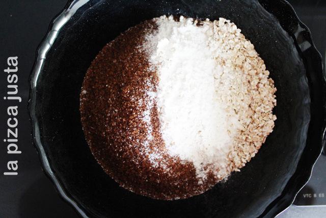 Azúcar, harina y avena