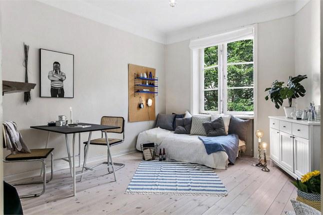 Vivir en 20m2: Pocos metros pero decorado con buen gusto.