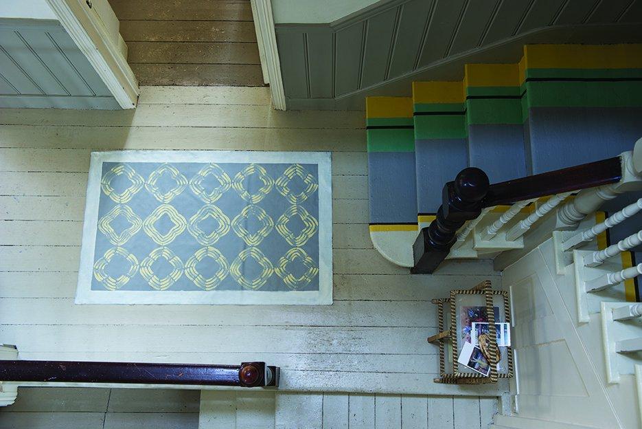 escaleras interiores Farrow ball pintura