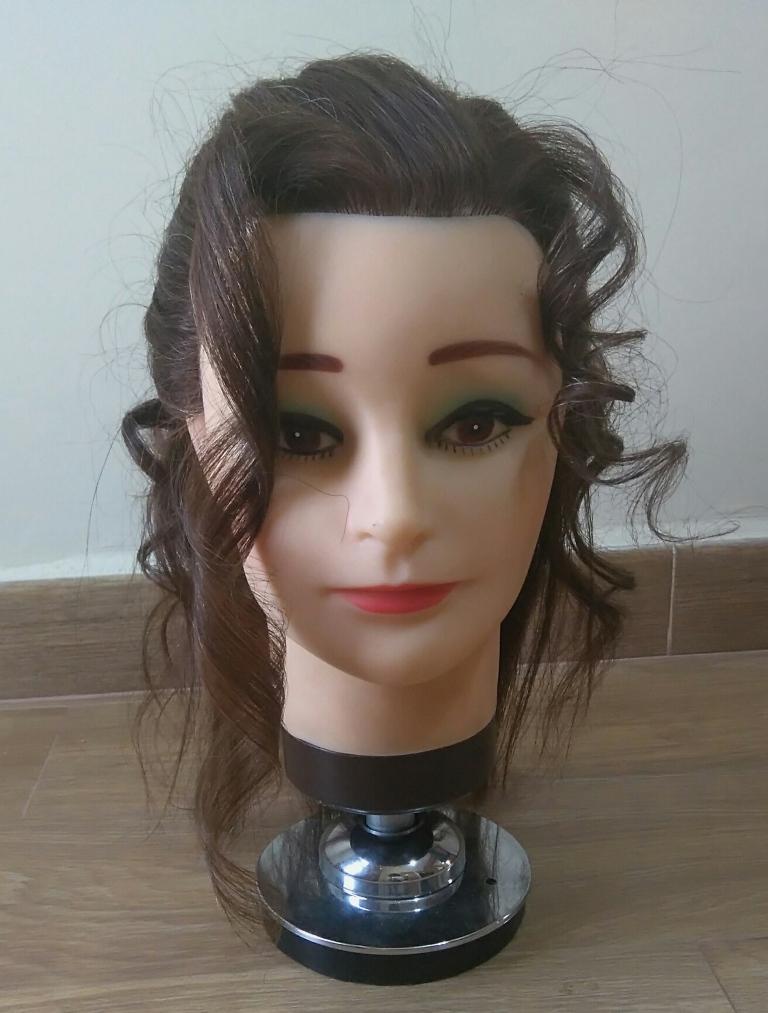 Semi recogido mixto delantera