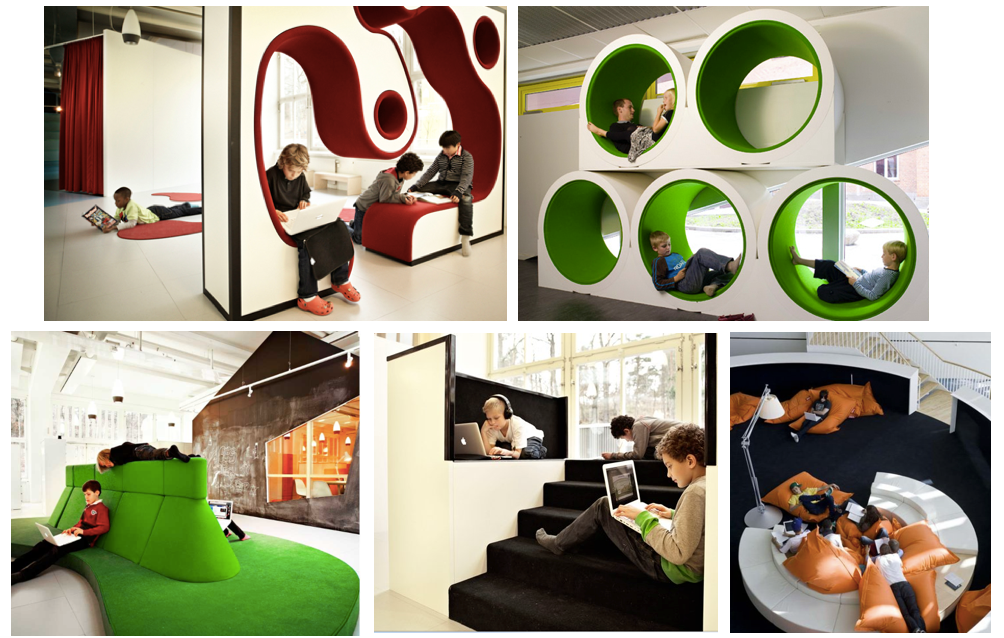 Escuela pública Vittra, Estocolmo.