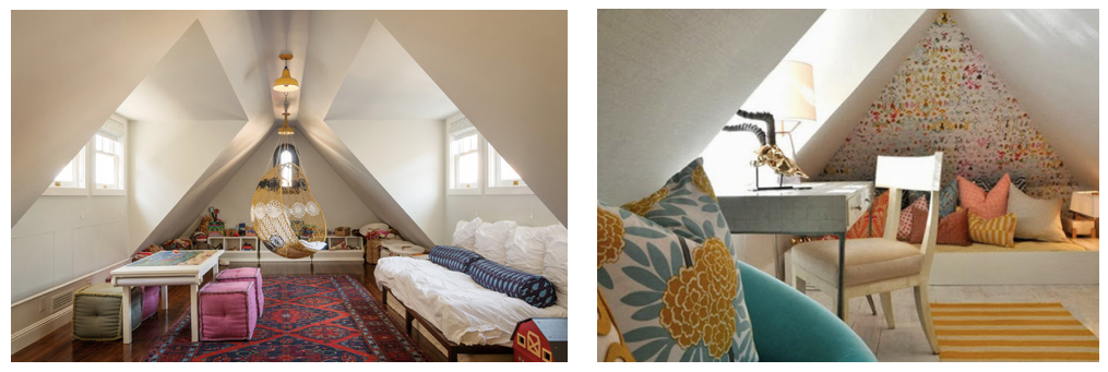 Ejemplo de habitaciones con "libertad postural"