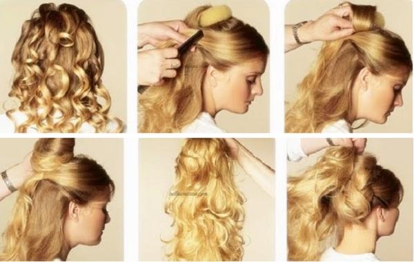 peinado de coleta tuto