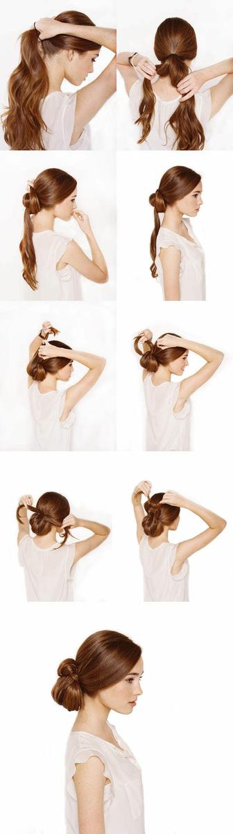 cabello para boda recogido