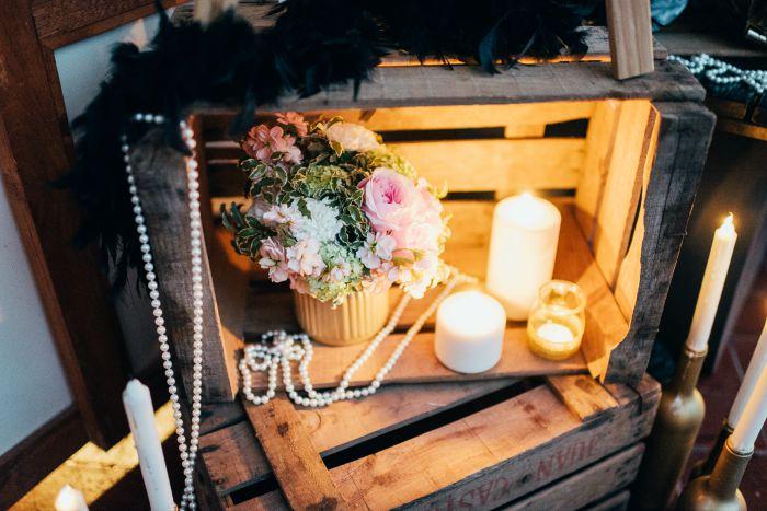 Cumpleaños original años 20 - Decoración de fiestas en All Lovely Party