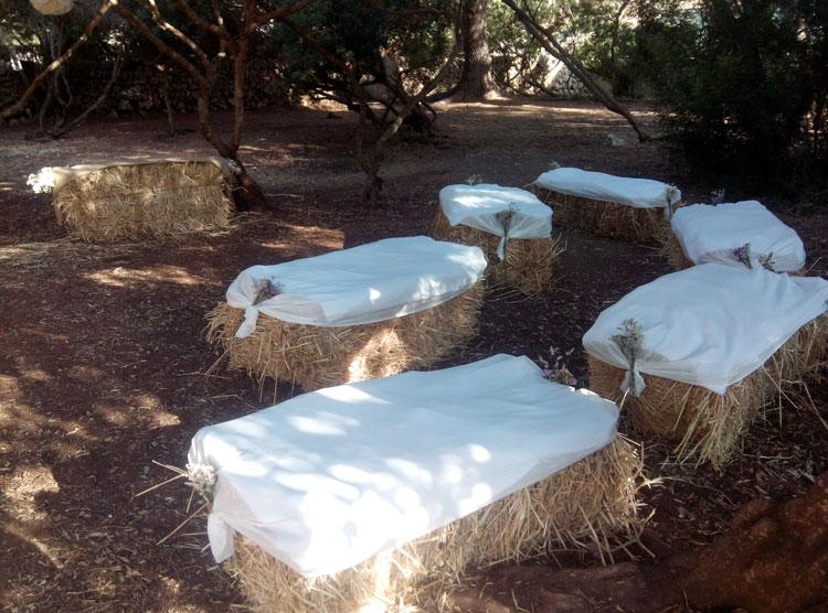 balas de paja para decorar bodas