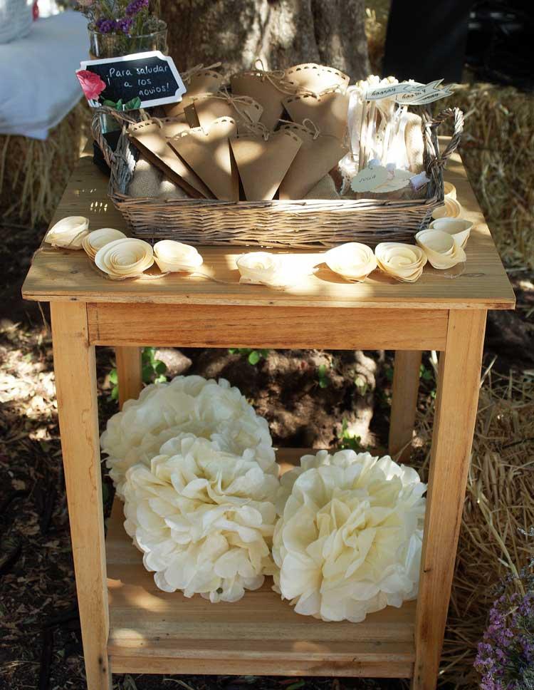 decoración mesa ceremonia boda