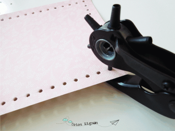 Tarjetas con Puntilla paso 4