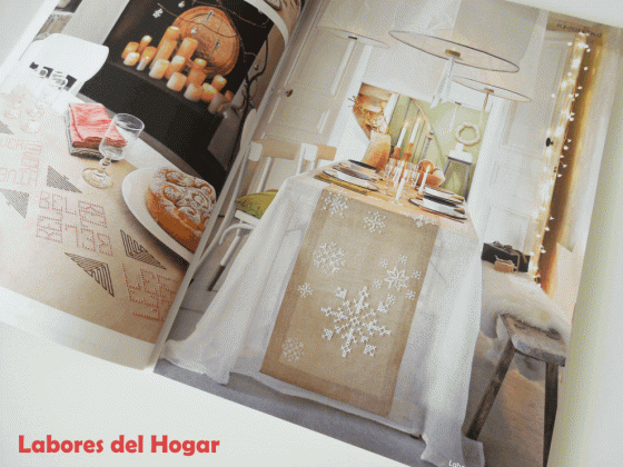 Revista Labores del Hogar Punto de Cruz