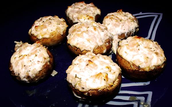 champiñones rellenos fin