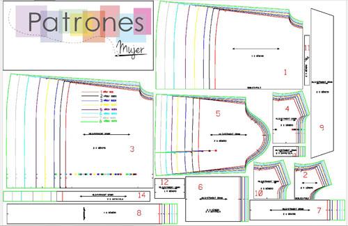 Vestido camisero-patronesmujer