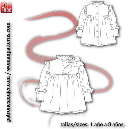 Vestido camisero-patronesmujer