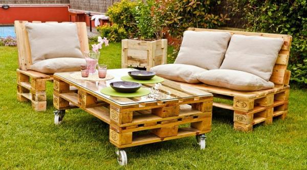 Decoración con palés 