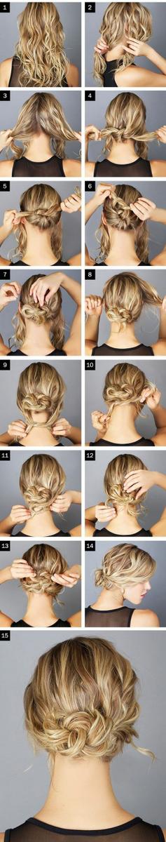 trenza recogida paso a paso