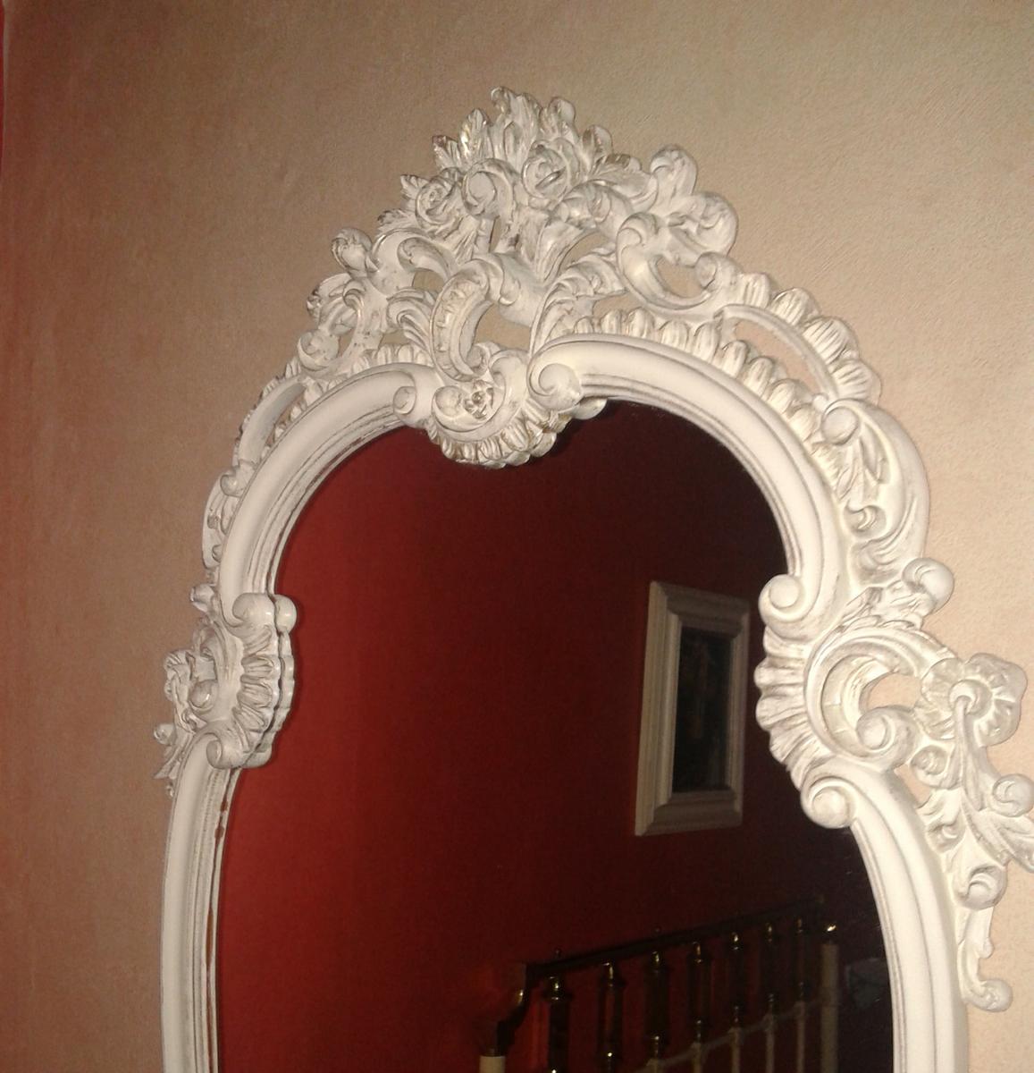  Detalle del espejo visto de cerca