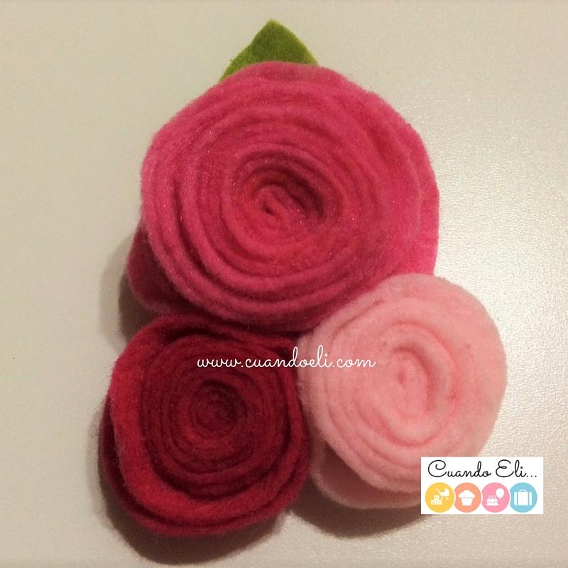 flores de fieltro 3