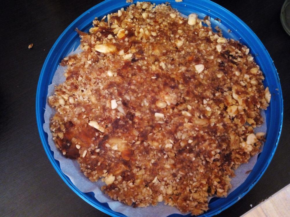 base para el pastel de flan de coco