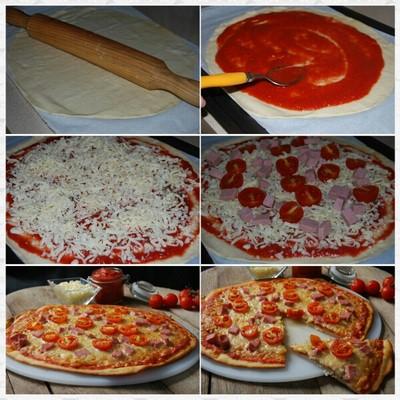 pizza-margarita-casera 3