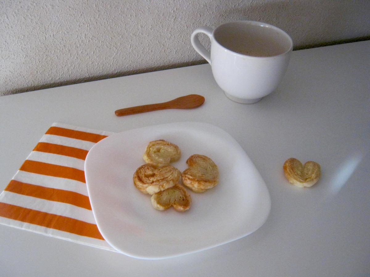 palmeritas de hojaldre