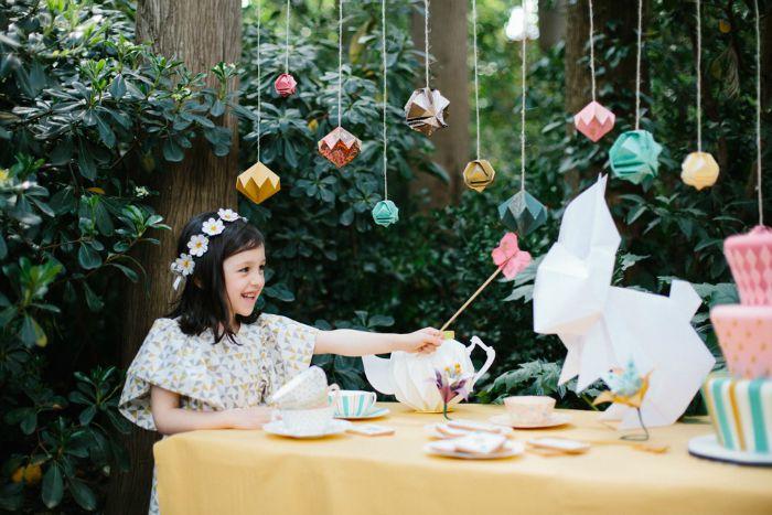 Fiesta geométrica en Wonderland - Decoración de fiestas en All Lovely Party