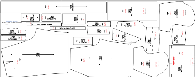 Moldes de Bermuda Cargo Dockers Classic Fit