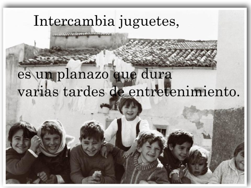 intercambia juguetes