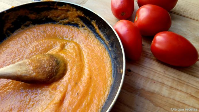 salsa de tomates casera