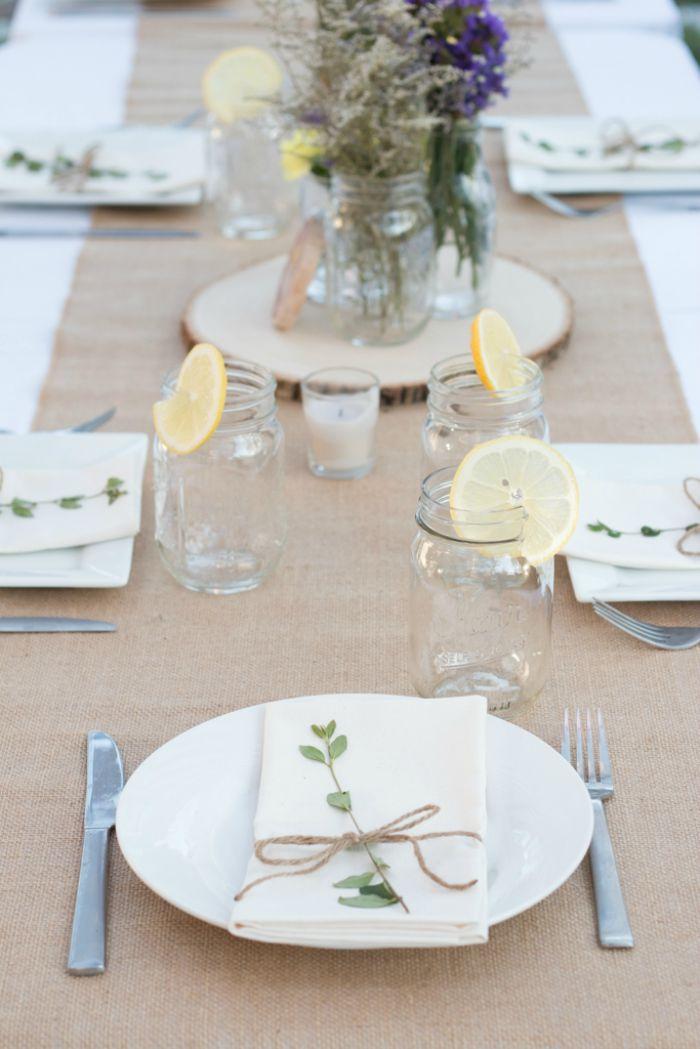 Fiesta rustic-lavender - Decoración de fiestas en All Lovely Party