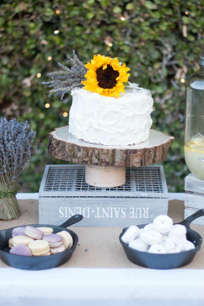 Fiesta rustic-lavender - Decoración de fiestas en All Lovely Party