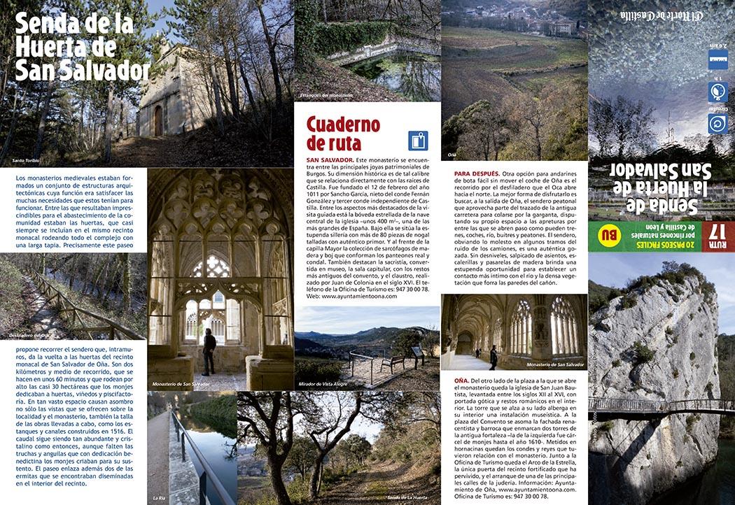 Colección de paseos por Castilla y León elaborada por Javier Prieto Gallego para el periódico EL NORTE DE CASTILLA.