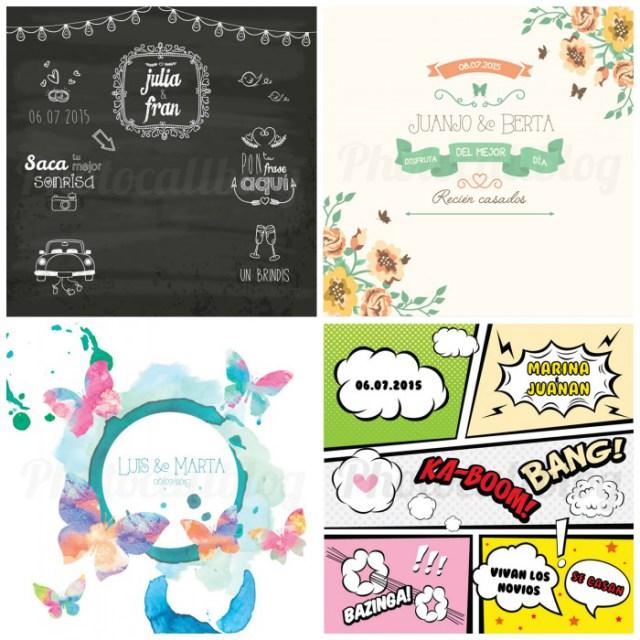 Diseños fondos photocall original