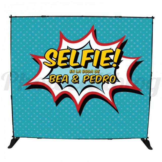 Fondo Photocall con estructura