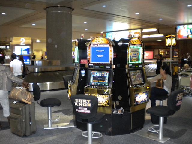 Tragaperras en Las Vegas