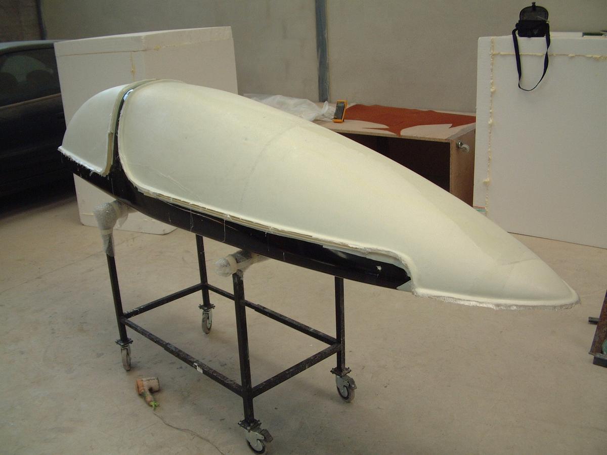 Los dos primeros moldes terminados