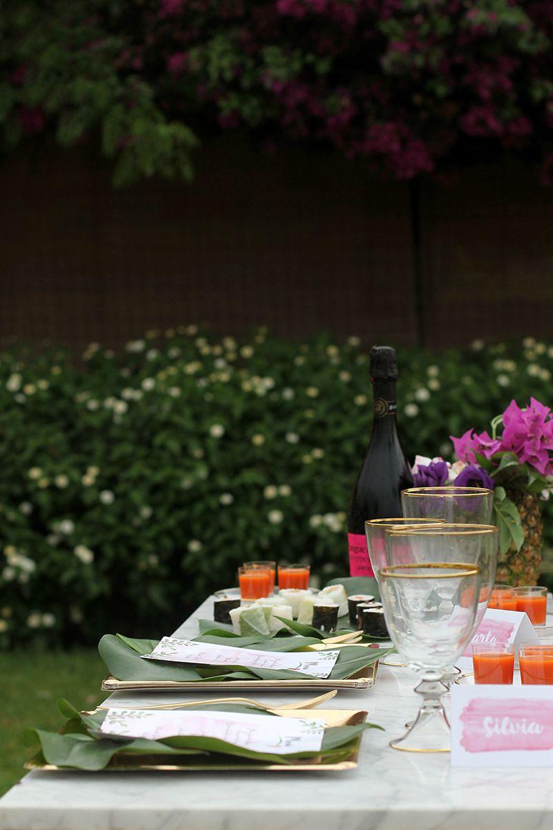 Tropical party - Decoración de fiestas en All Lovely Party