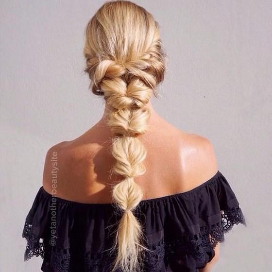 genial trenzado de pelo