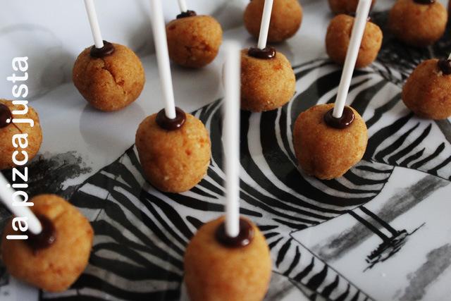 meter los cake pops en la nevera