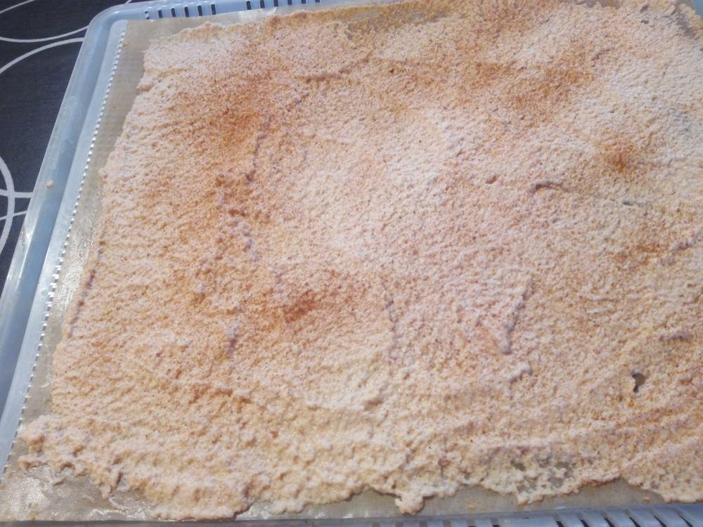 Preparando el queso parmesano raw