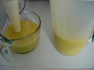 base de jabon de aceite de calendula y coco